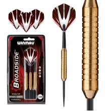 Winmau Dartpfeile Broadside Brass Steeldart 1225-22 Gramm - 3 Stück