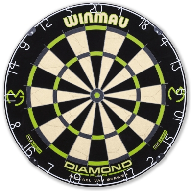 Winmau Dartscheibe MvG Edition - Michael van Gerwen - (verbesserte Haltbarkeit und Spielbarkeit)