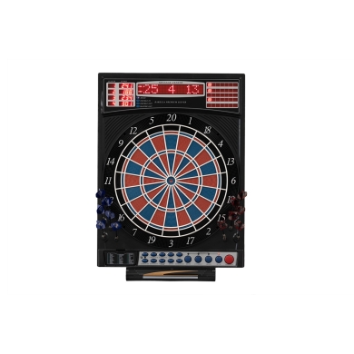 Karella Dartscheibe Dartautomat Premium für 16 Spieler, inkl. 12 Darts, 41 Spiele, 220 Spielvarianten