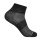 Wrightsock Sportsocken Quarter Coolmesh II (dünn, atmungsaktiv, bequem) schwarz/grau - 1 Paar
