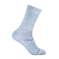 Wrightsock Sportsocken Crew Coolmesh II (dünn, atmungsaktiv, bequem) hellgrau - 1 Paar