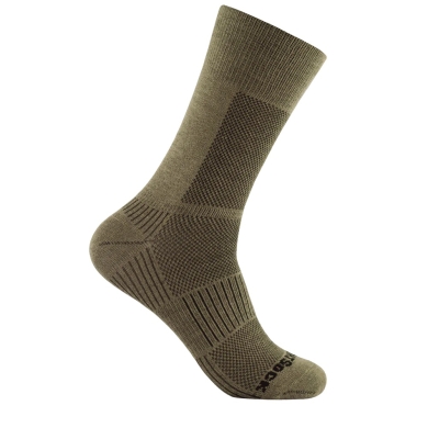 Wrightsock Sportsocken Crew Coolmesh II (dünn, atmungsaktiv, bequem) khaki - 1 Paar