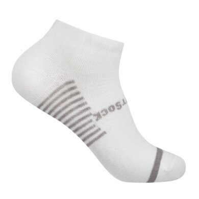 Wrightsock Sportsocken Sneaker Coolmesh II (dünn, atmungsaktiv, bequem) weiss - 1 Paar