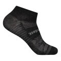 Wrightsock Sportsocken Sneaker Coolmesh II (dünn, atmungsaktiv, bequem) schwarz/grau - 1 Paar