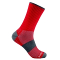 Wrightsock Wandersocke Crew Escape (extra Frottee-Polsterung, mitteldick) rot - 1 Paar