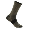 Wrightsock Wandersocke Crew Escape (extra Frottee-Polsterung, mitteldick) olivegrün - 1 Paar