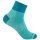 Wrightsock Sportsocken Quarter Coolmesh II (dünn, atmungsaktiv, bequem) türkis - 1 Paar