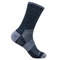 Wrightsock Wandersocke Crew Merino Escape (extra Frottee-Polsterung, mitteldick) navyblau/grau - 1 Paar