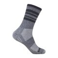 Wrightsock Wandersocke Crew Escape (extra Frottee-Polsterung, mitteldick) ashgrau - 1 Paar