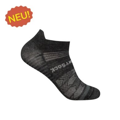 Wrightsock Sportsocken Sneaker Coolmesh II (mit Stabilisierungsfunktion) schwarz/pearl - 1 Paar