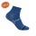 Wrightsock Sportsocken Quarter Coolmesh II (dünn, atmungsaktiv, bequem) denimblau - 1 Paar