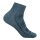 Wrightsock Sportsocken Quarter Endurance (knöchelhoch, Anti-Blasen-Socke) grau - 1 Paar