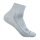 Wrightsock Sportsocken Quarter Endurance (knöchelhoch, Anti-Blasen-Socke) hellgrau - 1 Paar