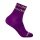Wrightsock Sportsocken Quarter Plus Coolmesh II Motivsocken (atmungsaktiv, bequem) pflaumeviolett - 1 Paar