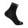 Wrightsock Sportsocken Quarter Plus Coolmesh II Motivsocken (atmungsaktiv, bequem) schwarz/limegrün - 1 Paar