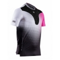X-Bionic Laufshirt Corefusion Run Shirt schwarz/pink/weiss Herren