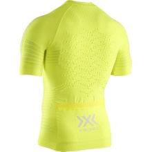 X-Bionic Fahrradshirt Bike Effektor 4.0 Full-Zip Kurzarm gelb Herren