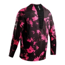 X-Bionic Lauf-Langarmshirt Corefusion Run Shirt LS (ultraleicht, Hybride Feuchtigkeitsregulierung) schwarz/neopink Herren