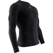 X-Bionic Funktions-Langarmshirt Merino-Natural Shirt (Merinowolle) Unterwäsche schwarz Herren
