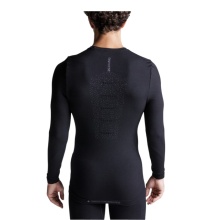 X-Bionic Funktions-Langarmshirt Mightywool Shirt LS (Merinowolle, warm) schwarz Herren