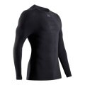 X-Bionic Funktions-Langarmshirt Mightywool Shirt LS (Merinowolle, warm) schwarz Herren