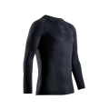 X-Bionic Lauf-Langarmshirt Xceed Run Shirt LS (leicht, optimale Temperaturregulierung) schwarz/rhinograu Herren