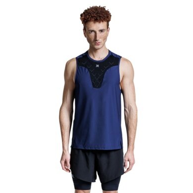 X-Bionic Lauf-Tanktop Corefusion Run Tank marineblau Herren