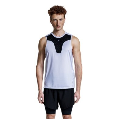 X-Bionic Lauf-Tanktop Corefusion Run Tank weiss Herren