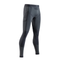 X-Bionic Laufhose Xceed Ride Run Long Tight (optimale Thermoregulation) lang schwarz/grau Herren