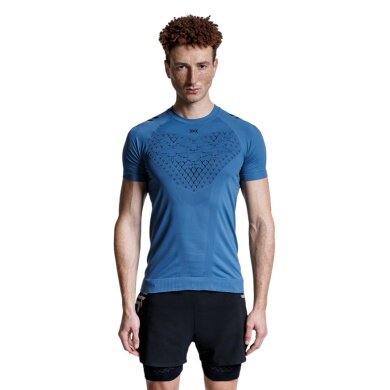 X-Bionic Laufshirt Twyce Run (enganliegend) kurzarm slateblau Herren