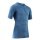 X-Bionic Laufshirt Xceed Ride Run Shirt (optimale Thermoregulation) slateblau/marine Herren