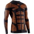 X-Bionic Precuperation Shirt Effektor 4.0 Langarmshirt - orange/schwarz - Herren