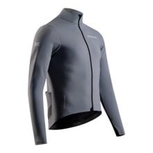 X-Bionic Fahrradjacke Corefusion Ride Softshell (3 Rückentaschen, winddicht, optimale Bewegungsfreiheit) grau Herren