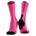 X-Socks Laufsocke Run Perform Crew fluo pink/schwarz Herren - 1 Paar