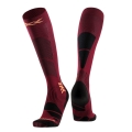 X-Socks Skisocke Ski Perform OTC dunkelrot Herren - 1 Paar