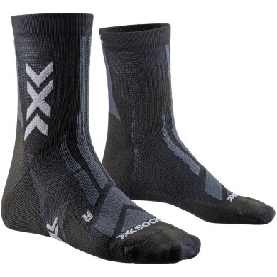 X-Socks Trekkingsocke Hike Discover Ankle schwarz/charcoal Herren - 1 Paar
