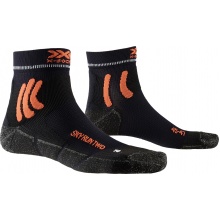 X-Socks Laufsocke Sky Run Two 4.0 - für Trail- und Waldläufe - schwarz Herren - 1 Paar