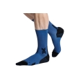 X-Socks Laufsocke Run Discover Crew marineblau/schwarz Herren - 1 Paar