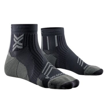 X-Socks Laufsocke Run Expert Ankle schwarz/charcoalgrau Herren - 1 Paar