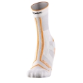 X-Socks Laufsocke Trailrun Terraskin Expert Crew weiss/orange Herren - 1 Paar
