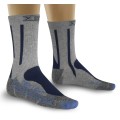 X-Socks Trekkingsocke Light grau/blau Damen
