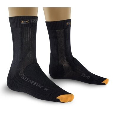 X-Socks Trekkingsocke Light Comfort charcoal/anthrazit Damen - 1 Paar