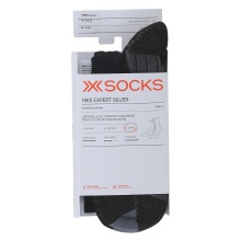 X-Socks Trekkingsocke Hike Expert Silver Crew schwarz/charcoal Herren - 1 Paar