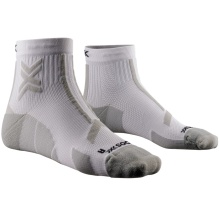 X-Socks Laufsocke Trailrun Discover Ankle (für Traillaufe) weiss/grau Herren - 1 Paar