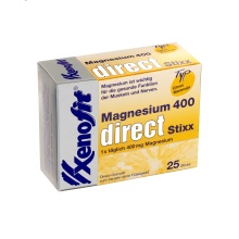 Xenofit Magnesium 400 direct Stixx (Nahrungsergänzungsmittel mit Magnesium) 25x2,5g Box