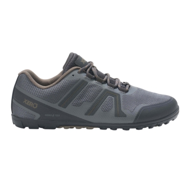 Xero Shoes Minimal-Travelschuhe Mesa Trail WP (wasserdicht) asphaltgrau/stahlgrau Herren