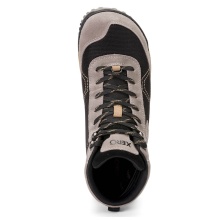 Xero Shoes Minimal-Wanderschuhe Ridgeway (wasserdicht, leicht) grau/schwarz Herren