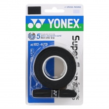 Yonex Overgrip Super Grap 0.6mm schwarz 3+1er