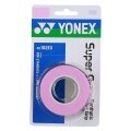 Yonex Overgrip Super Grap 0.6mm (Komfort/glatt/leicht haftend) frenchpink 3er