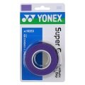Yonex Overgrip Wet Super Grap 0.6mm (Komfort/glatt/leicht haftend) lila 3er